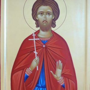 Icoană pictată Sf. Mucenic Adrian